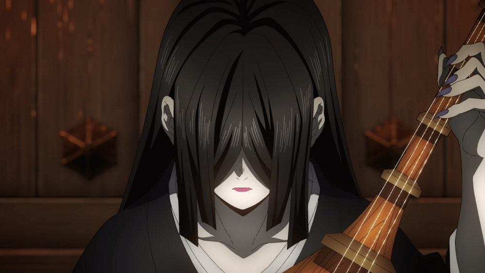 Nakime (dok. Ufotable/ Kimetsu no Yaiba)