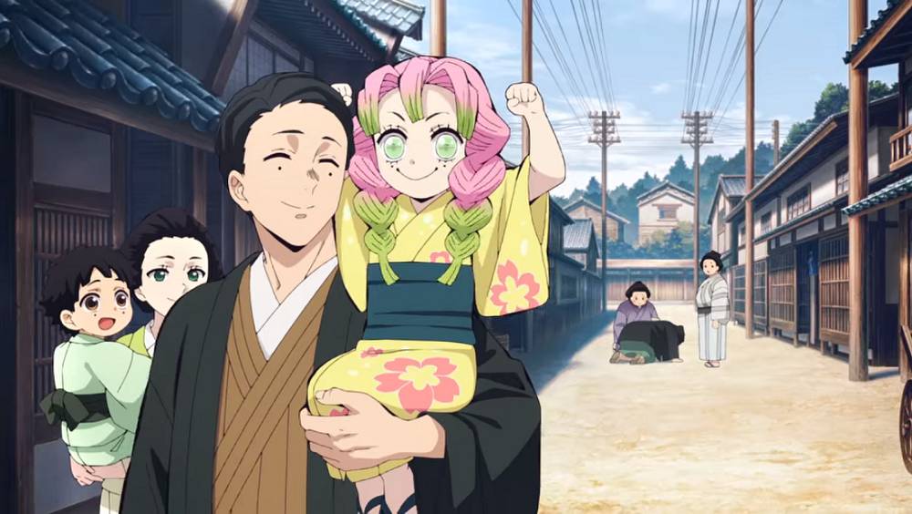 Masa lalu Mitsuri Kanroji (dok. Ufotable/ Kimetsu no Yaiba Swordsmith Village Arc)