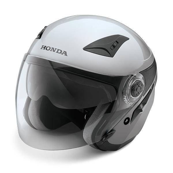 Helm half face Honda Luxury Helmet (Facebook/MPM Honda Jatim)
