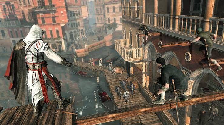 gameplay AC II (dok. Ubisoft/Assassin's Creed II)