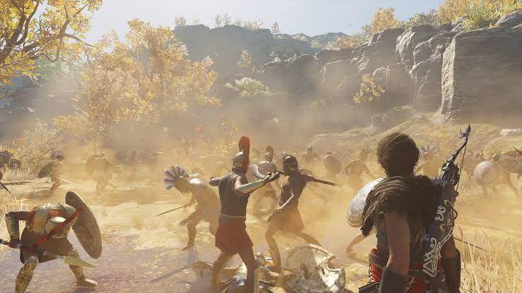 gameplay AC Odyssey (dok. Ubisoft/Assassin's Creed Odyssey)