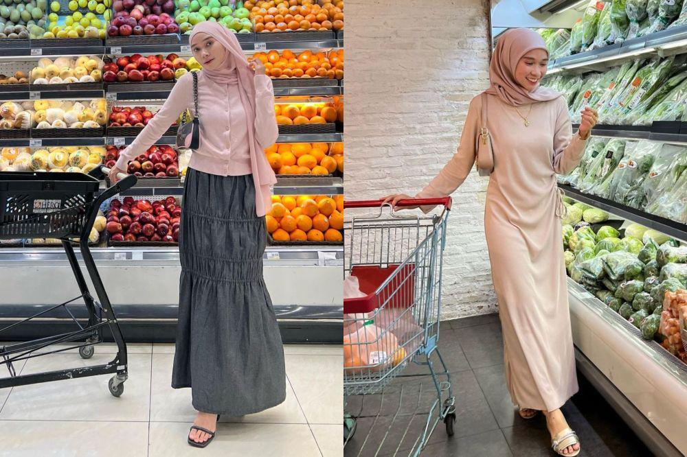 7 Gaya OOTD Berbelanja ala Astri Ratnasari, Anggun Banget!