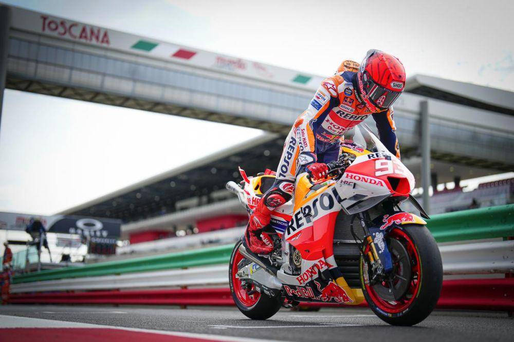 Marc Marquez saat menjalani pekan balap GP Italia 2023. (motogp.com)