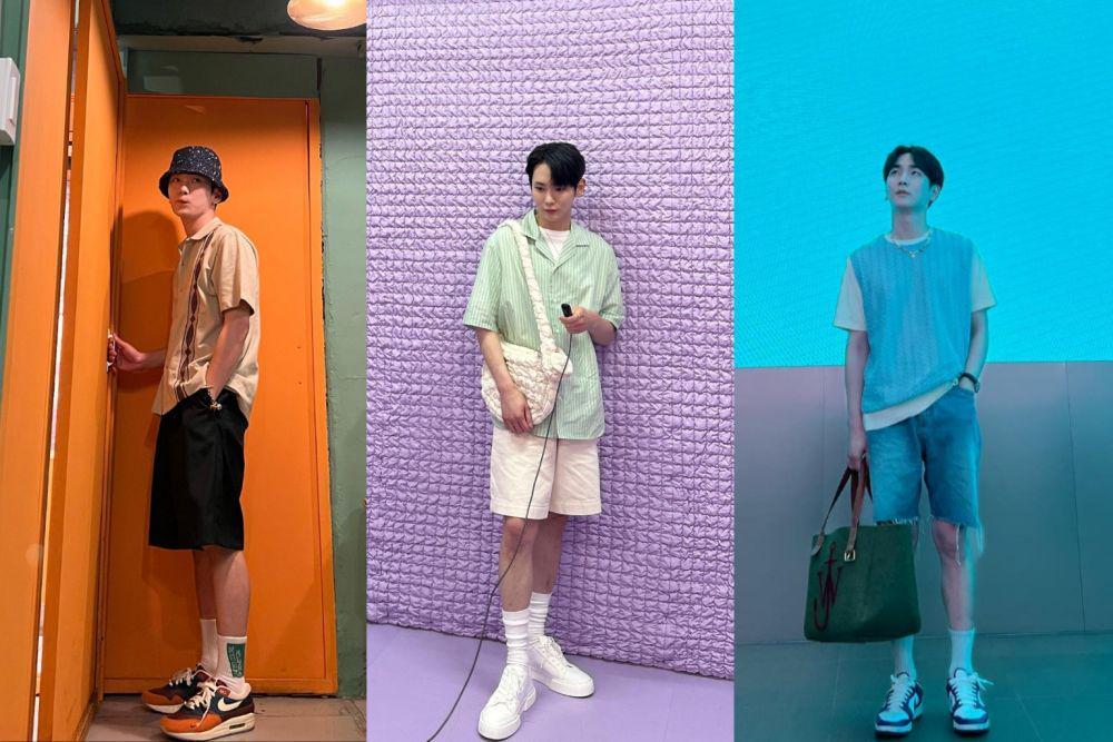 10 Ide Padu Padan Celana Pendek ala Key SHINee, Modis dan Effortless!
