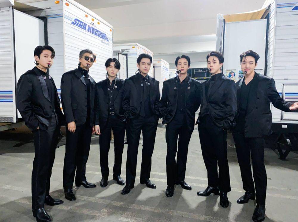 BTS di Grammy Awards 2022 (twitter.com/bts_bighit)
