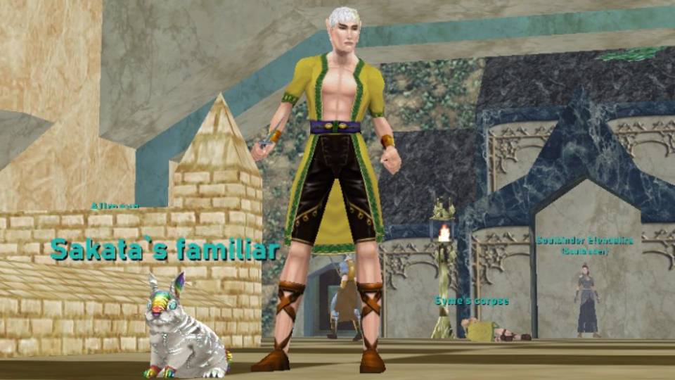 Ilustrasi karakter game mmorpg (twitter.com/Sakata)