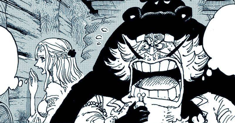 Wapol dan Nefertari Vivi di One Piece 1086. (mangaplus.shueisha.co.jp/One Piece)