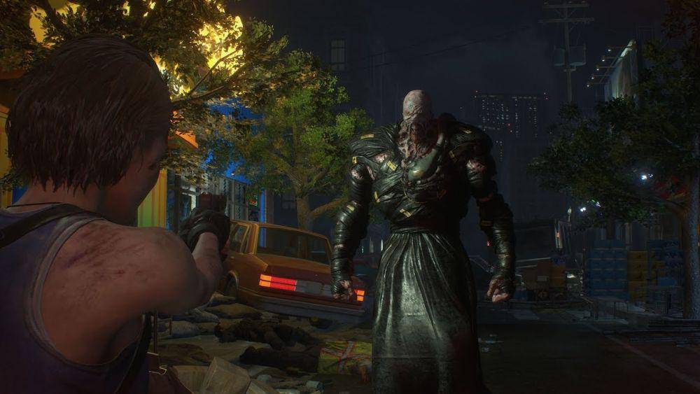 Jill Valentine berulang kali menang ketika harus melawan Nemesis. (dok. Capcom/Resident Evil 3)