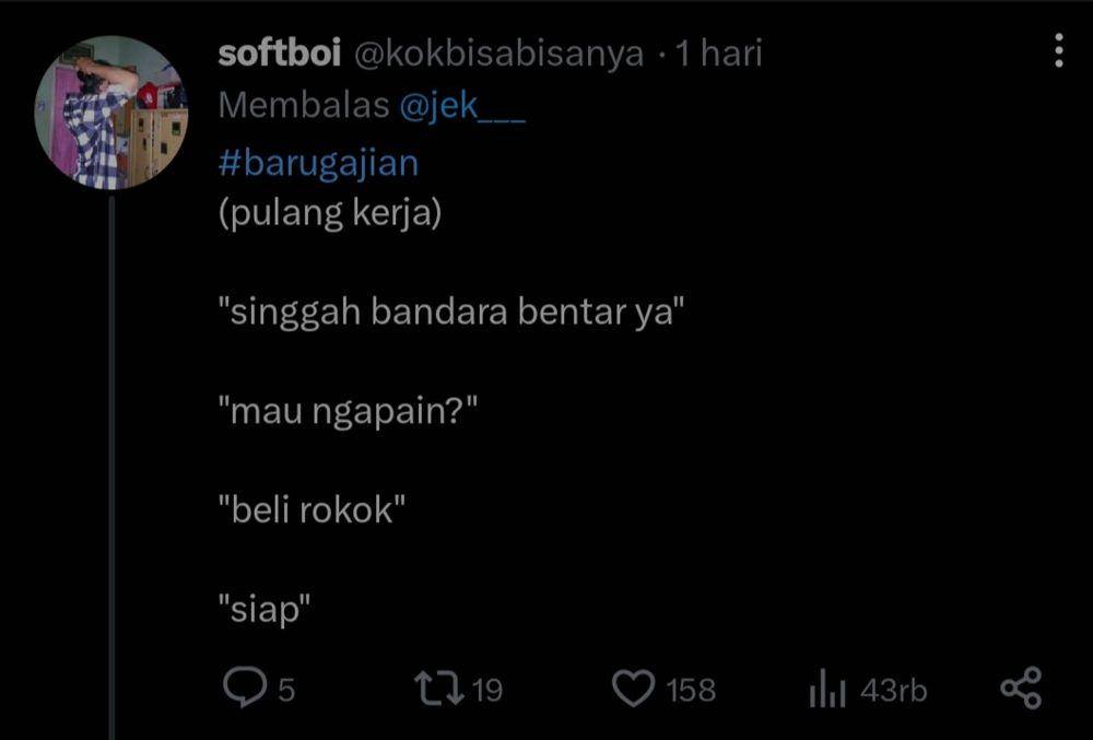 cerita abis gajian (twitter.com/kokbisabisanya)