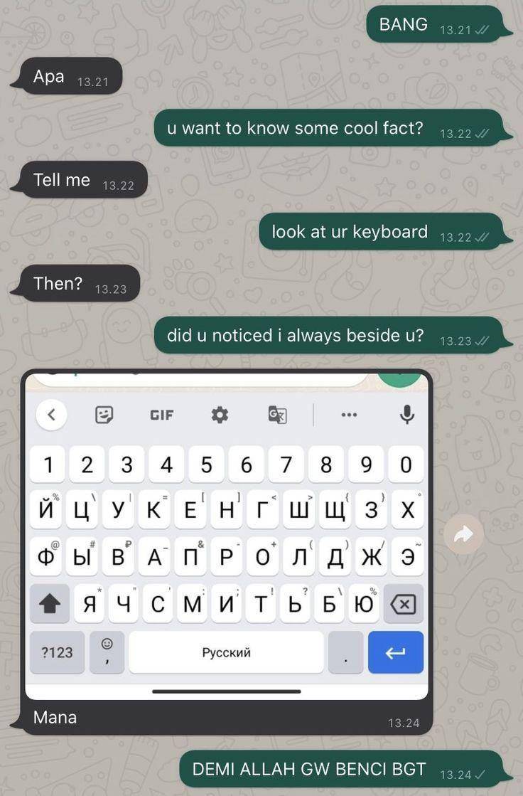 Chat lucu netizen (twitter.com/nocontextreceh)