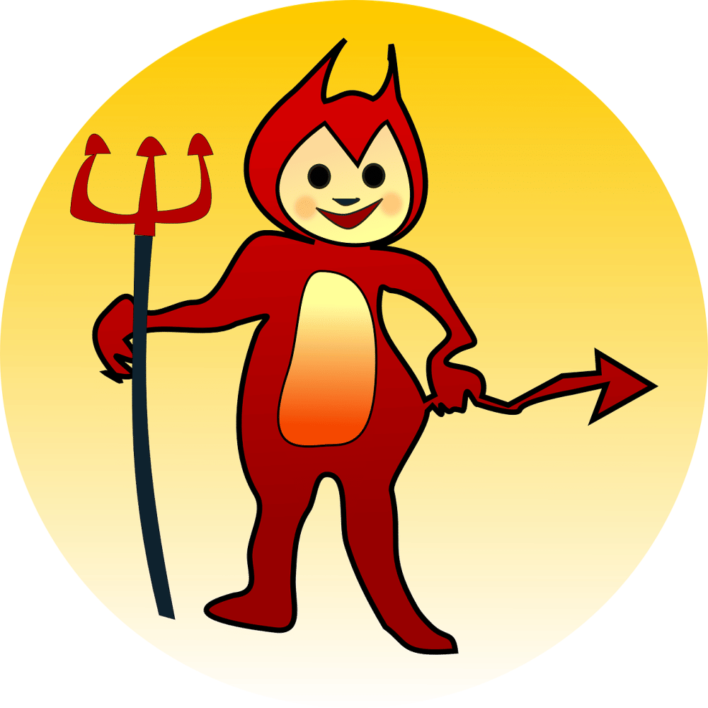 Ilustrasi iblis. (pixabay.com/ OpenClipart-Vectors)