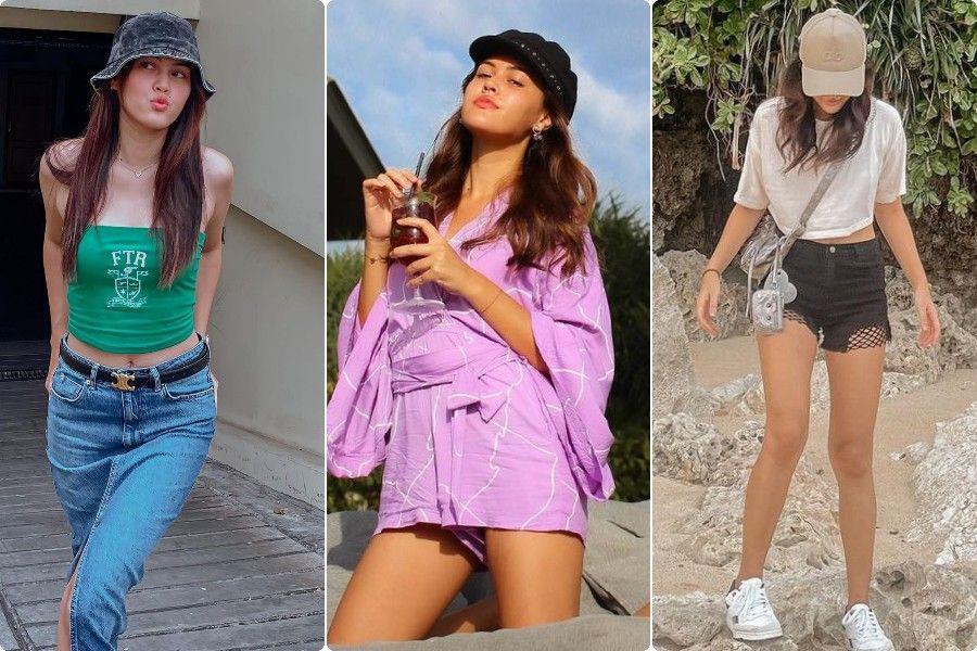 9 Padu Padan Outfit Pakai Topi ala Rebecca Tamara, Gayanya Chic Abis