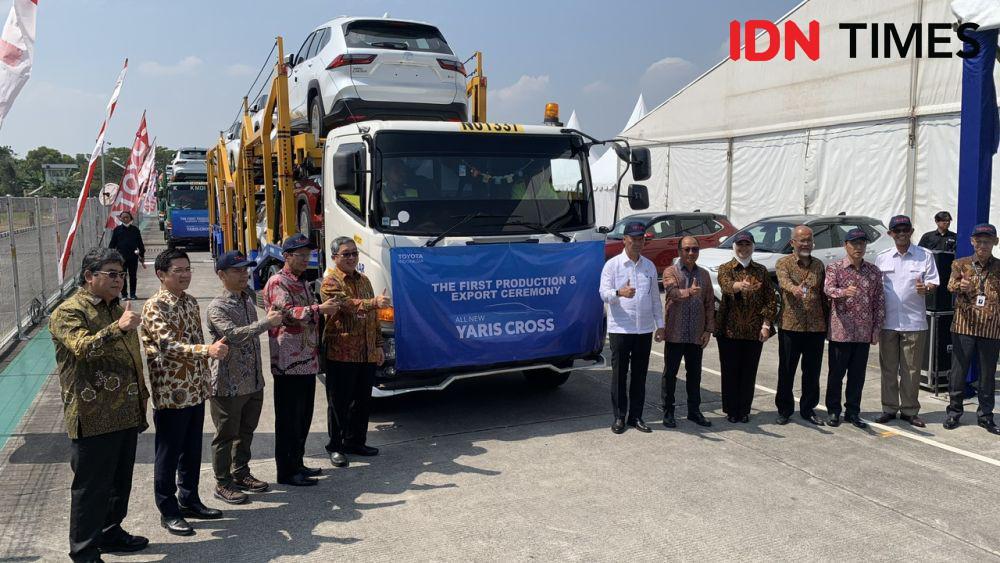 Toyota Indonesia Resmi Mulai Produksi dan Ekspor Yaris Cross