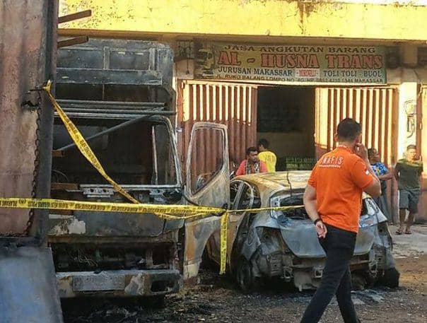 Perkara Rp3 Ribu Preman di Makassar Bakar 3 Mobil, Kini Ditangkap