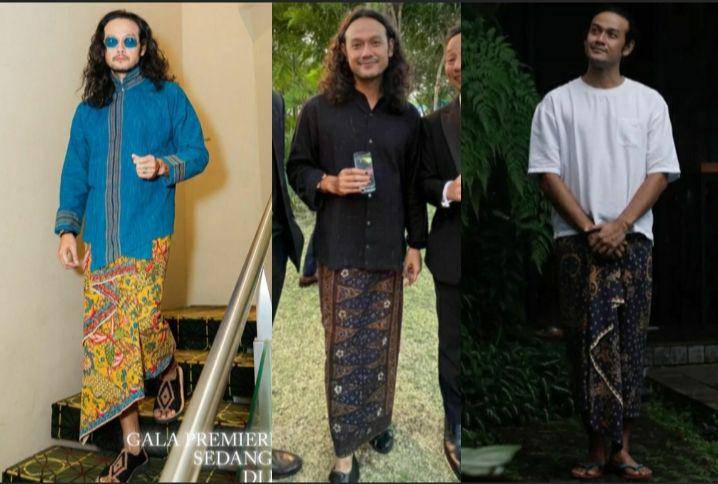 Potret Dwi Sasono menggunakan kain jarik (instagram.com/widimulia | dwisasono)