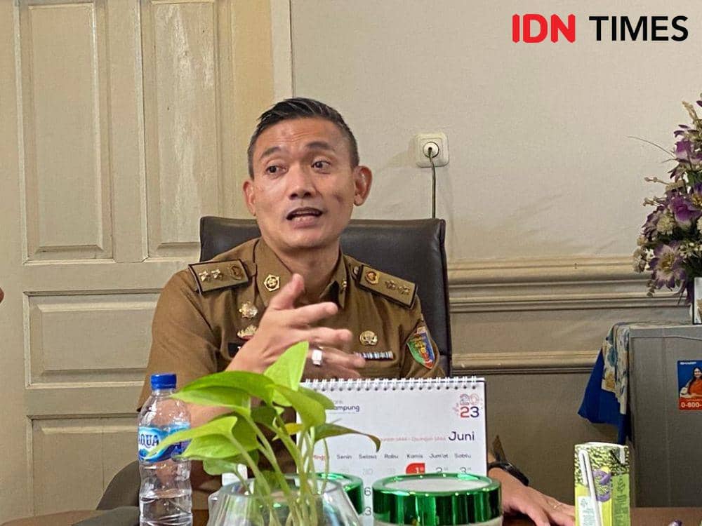 Sekretaris Disdikbud Provinsi Lampung, Tommy Efra Handarta. (IDN Times/Tama Yudha Wiguna).