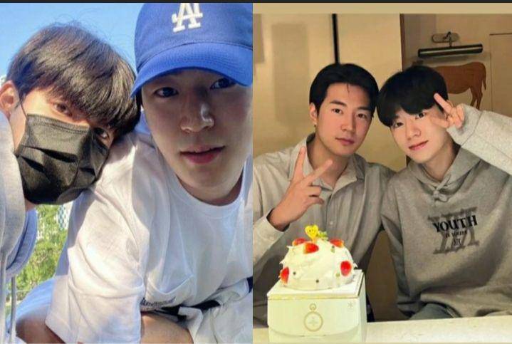 Bae Hyeonseong dan Park Seoham saling membagikan momen kedekatan mereka di insta story (instagram.com/frodo_1332)