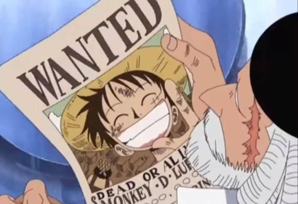Fakta Jaygarcia Saturn - Dalam debut Gorosei di anime, dia yang menggerutu soal Crocodile sambil melihat poster Luffy