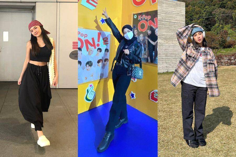 Ide OOTD untuk konser Aespa 2023 (instagram.com/ney_neo | instagram.com/gebysrikandii | instagram.com/agthpricilla)