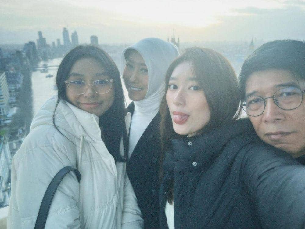 potret keluarga Parto (instagram.com/amandacaesaa)