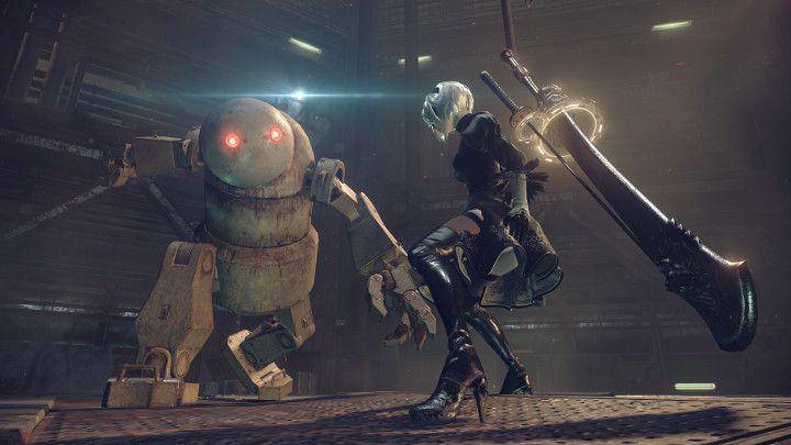gameplay dari game NieR:Automata™ (2017) (dok. Square Enix)