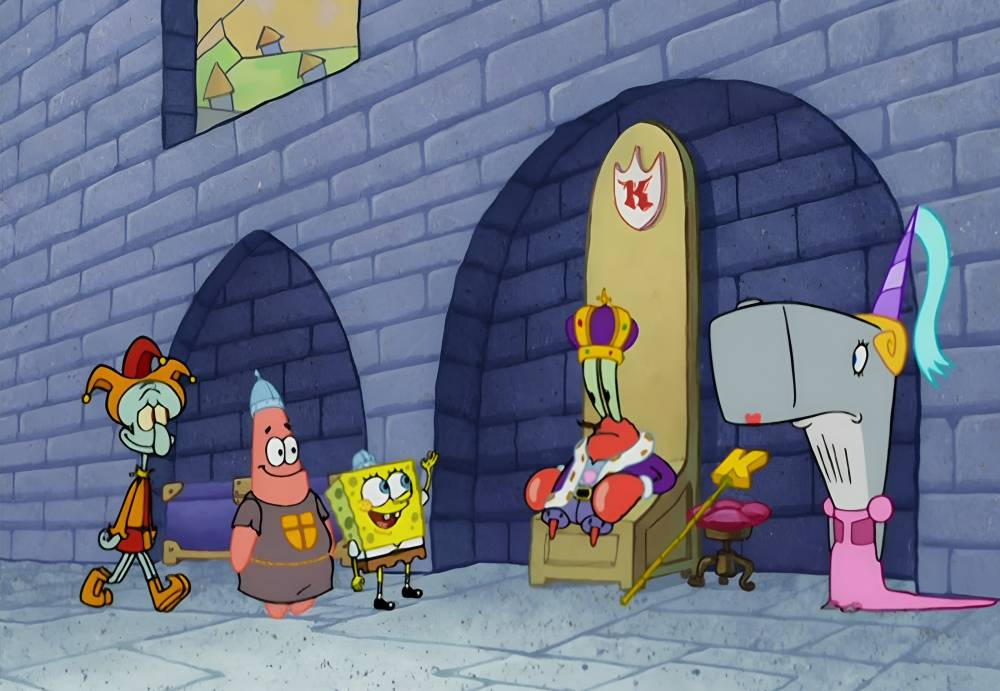SpongeBob tiba di "Bikini Bottomshire" (dok. Nickelodeon/Spongebob Squarepants)