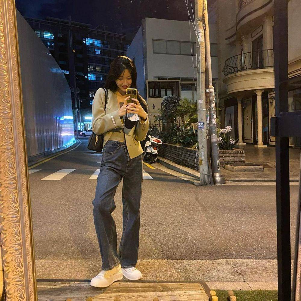 daily outfit ala aktris Korea (instagram.com/ m_kayoung)