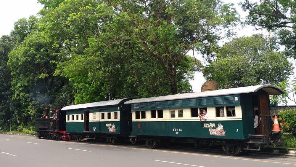 Potret Kereta Uap Jaladara di Solo (instagram.com/hendrakarunia20)