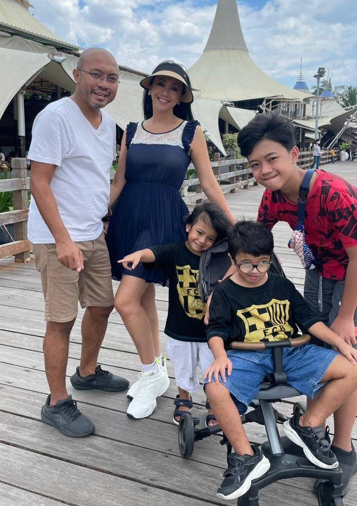 Asri Welas dan Ibran (instagram.com/asri_welas)