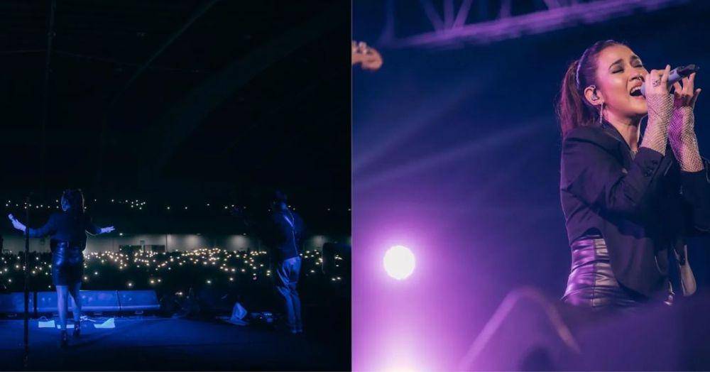 potret Raisa manggung di Surabaya (instagram.com/raisa6690)