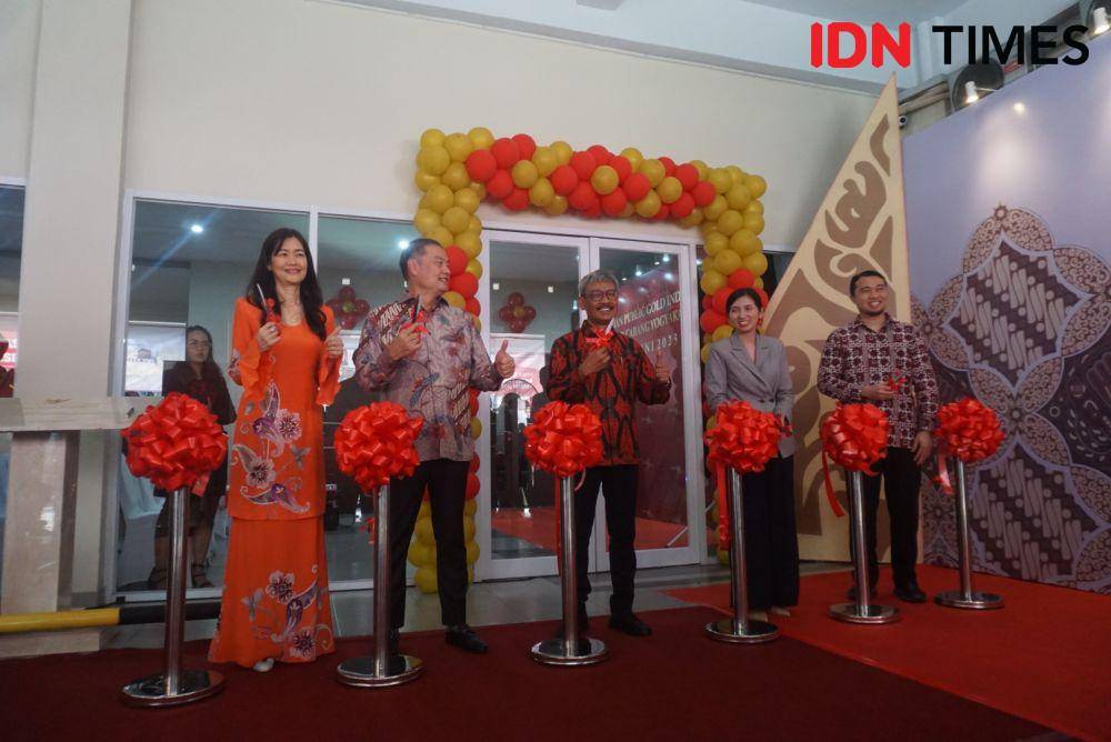 Peresmian Kantor Public Gold Indonesia Cabang Yogyakarta, di Jalan Laksda Adisucipto Nomor 14, Demangan, Gondokusuman, Rabu (14/6/2023). (IDN Times/Herlambang Jati Kusumo)