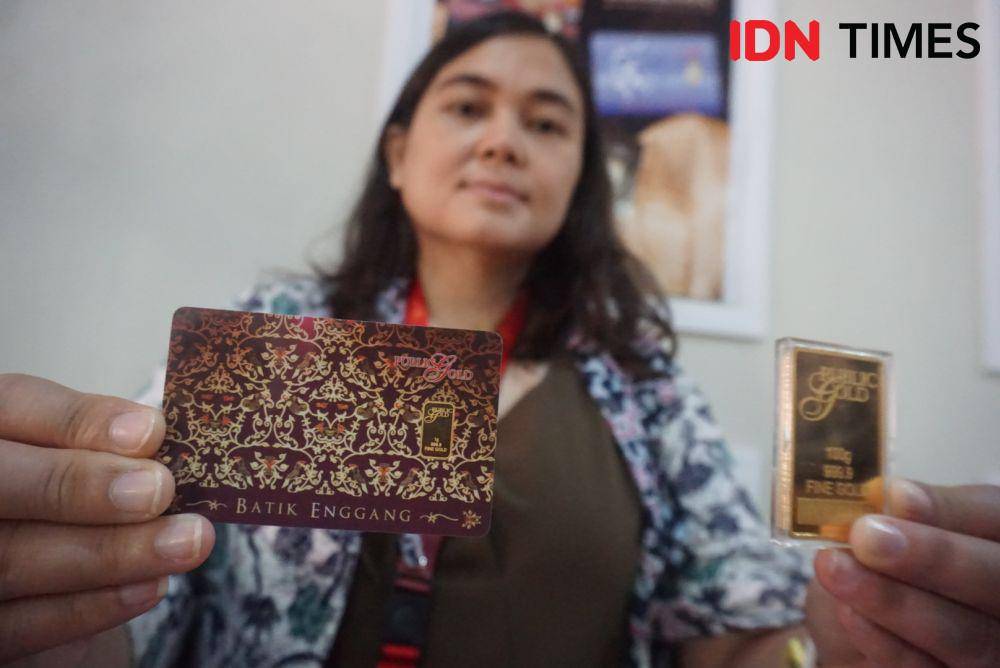Produk emas dari Public Gold Indonesia. (IDN Times/Herlambang Jati Kusumo)