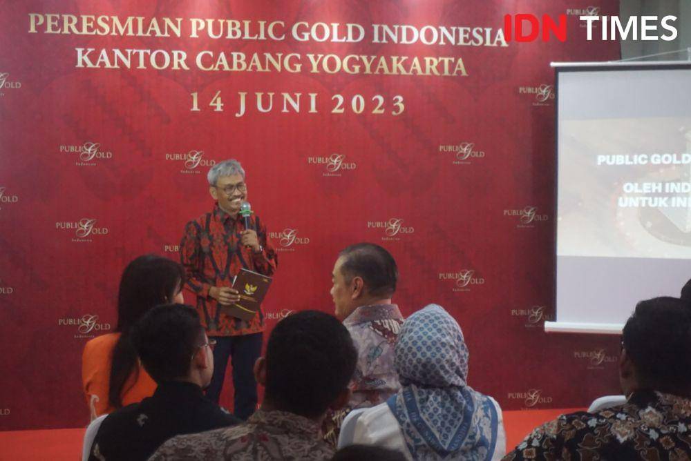 Asisten Sekretaris Daerah Daerah Istimewa Yogyakarta (DIY) Bidang Perekonomian dan Pembangunan, Tri Saktiyana. (IDN Times/Herlambang Jati Kusumo)