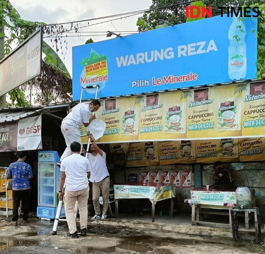 Reklame Milik 3 Perusahaan Raksasa di Serang Disegel, Gak Bayar Pajak!