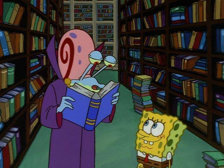 SpongeBob mengunjungi mimpi Gary (dok. Nickelodeon/Spongebob Squarepants)