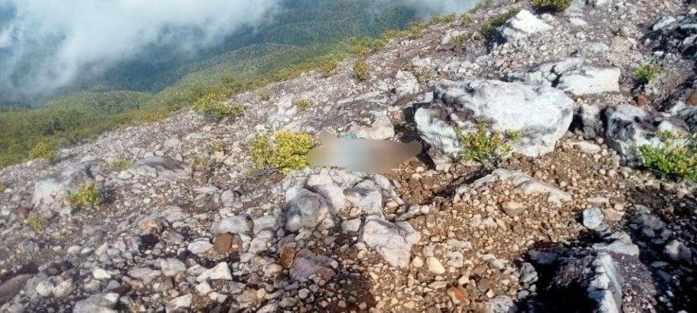 Penemuan mayat di jalan menuju Puncak Dempo (Dok: Andyka tjm Jarai)