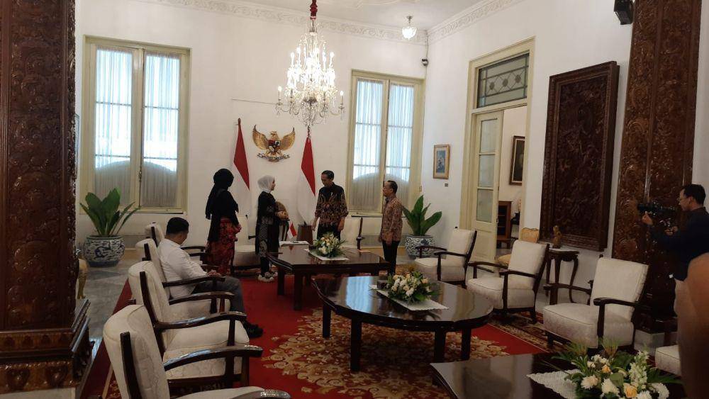 Presiden Jokowi undang Putri Ariani ke Istana Merdeka, Jakarta, Rabu (14/6/2023) (IDN Times/Istimewa)