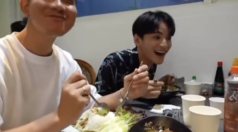 momen Gibran Rakabuming dan Zayyan XODIAC makan bareng (twitter.com/gibran_tweet)