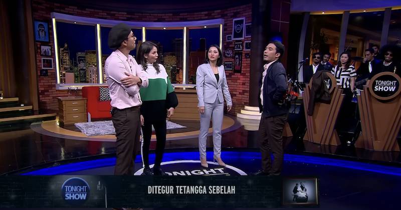 momen perdana Enzy jadi bintang tamu di Tonight Show (youtube.com/TonightShowNet)