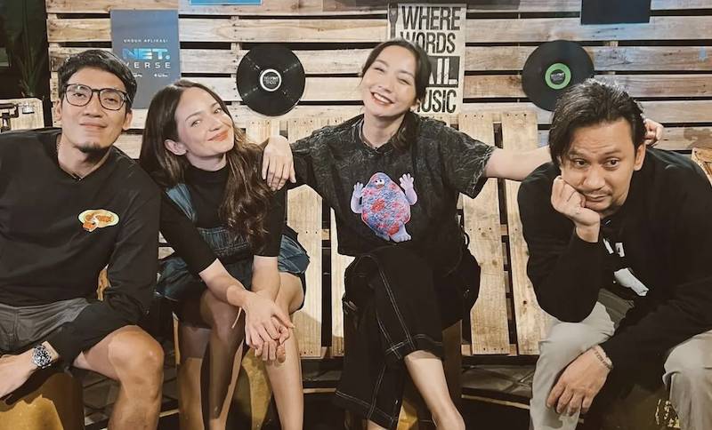 potret Desta, Enzy, Hesti, dan Vincent (instagram.com/enzystoria)