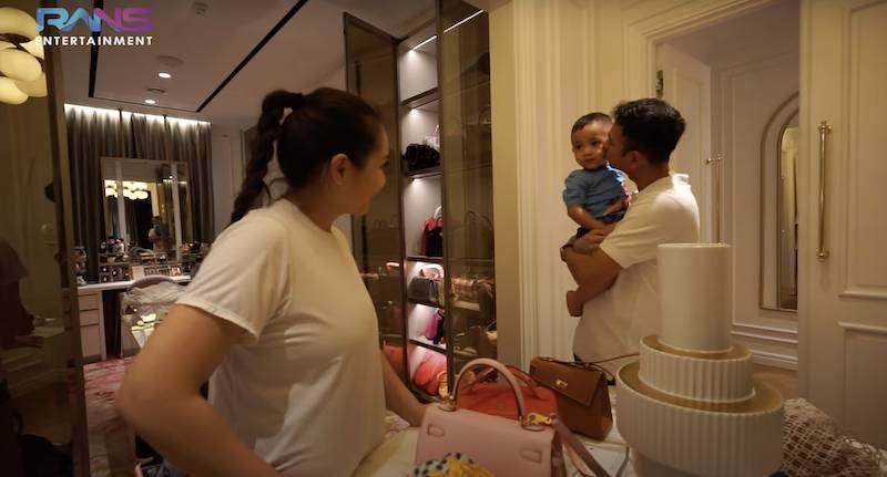 momen Raffi dan Nagita pamit ke anak-anak (youtube.com/RANS Entertainment)