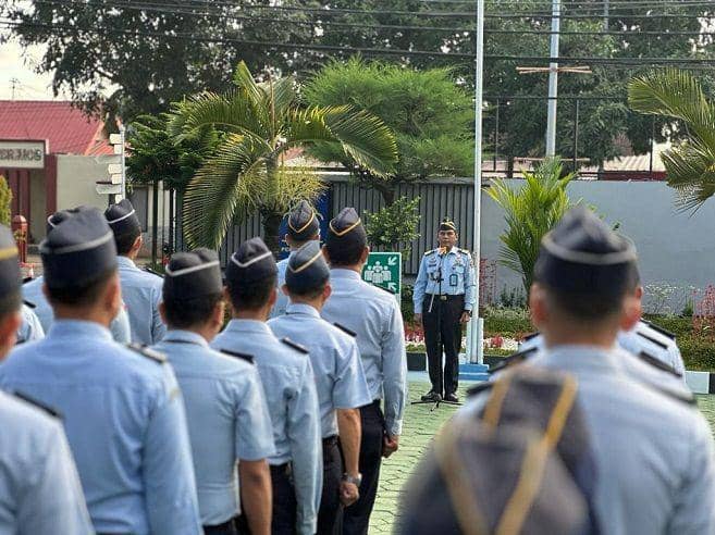 Pengarahan bagi petugas Kemenkumham Sulsel. (Dok. Kemenkumham Sulsel)