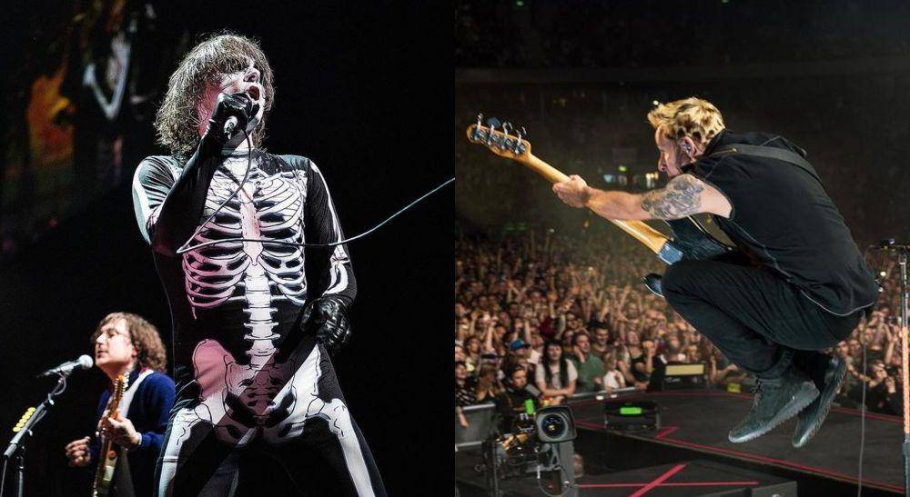 kolase konser My Chemical Romance dan Green Day (instagram.com/mychemicalromance | instagram.com/greenday)