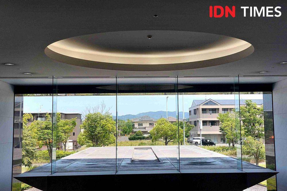 Suasana Rohto Research Village, laboratorium ROHTO Pharmaceutical Co., Ltd di Kyoto, Jepang. (IDN Times/Umi Kalsum)