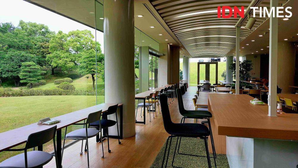 Suasana Rohto Research Village, laboratorium ROHTO Pharmaceutical Co., Ltd di Kyoto, Jepang. (IDN Times/Umi Kalsum)