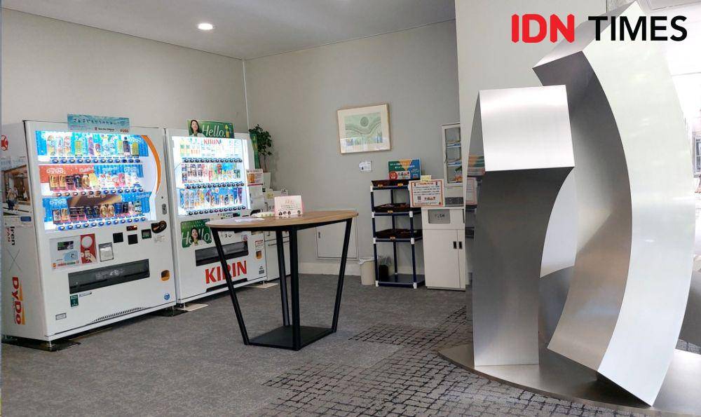 Suasana Rohto Research Village, laboratorium ROHTO Pharmaceutical Co., Ltd di Kyoto, Jepang. (IDN Times/Umi Kalsum)