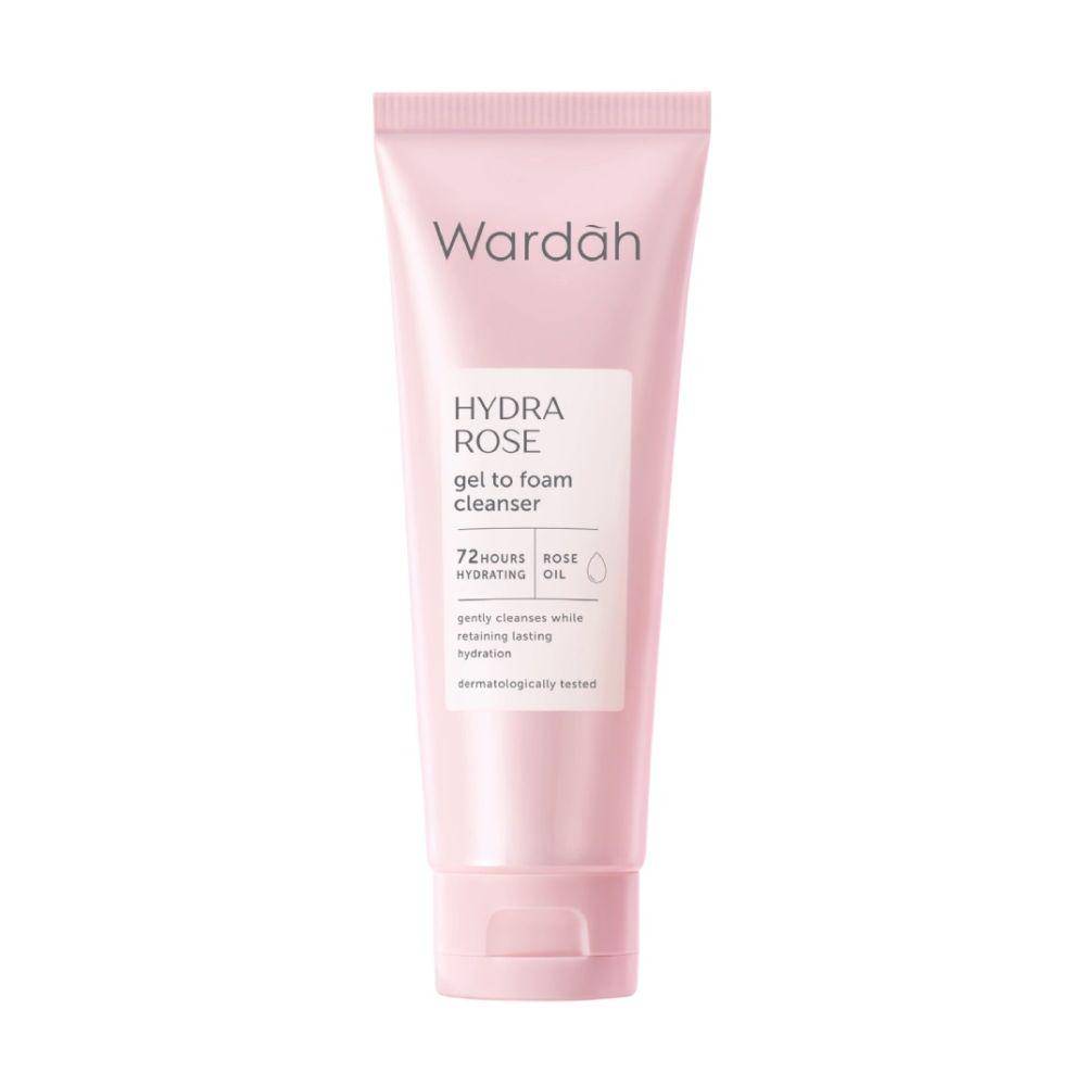 Hydra Rose Gel-To-Foam Cleanser (wardahbeauty.com)