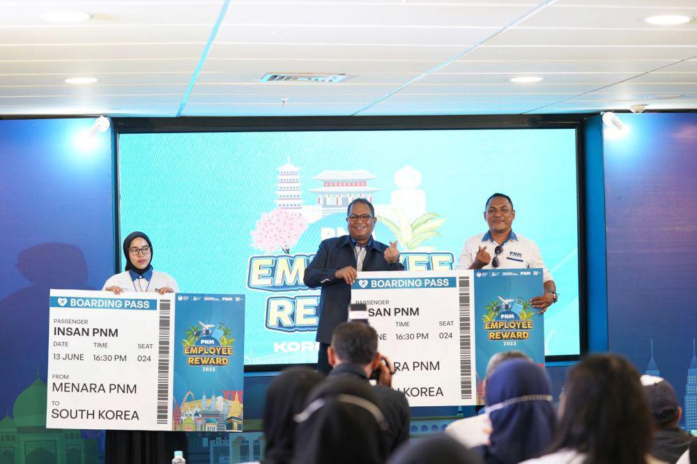 Beri Employee Reward 2023, PNM Terbangkan 64 Karyawan ke Korsel