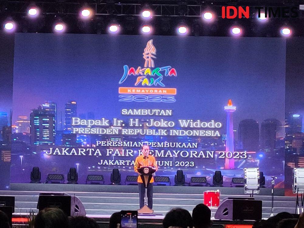 Presiden Jokowi Resmi Buka Jakarta Fair 2023