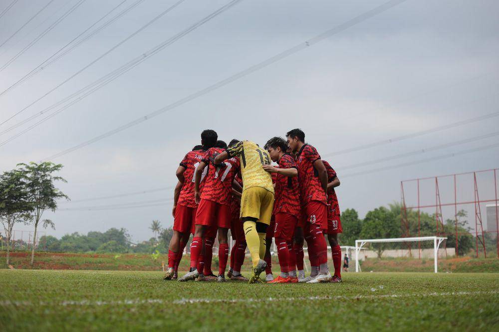 Persija dalam laga uji coba. (Dok. Persija)